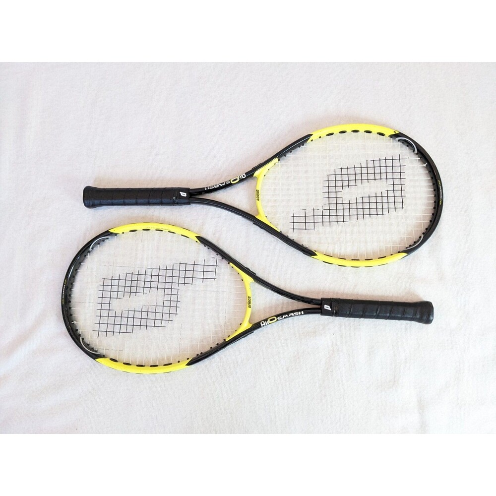 TWO PRINCE AIR "O" SMASH TENNIS RACQUETS OVERSIZE 107 In²